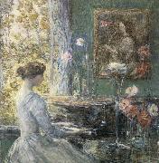 Childe Hassam Childe Hassam, Improvisation china oil painting artist